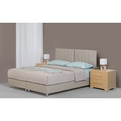 Linea Strom Ravenna Κρεβάτι Υπέρδιπλο Υφασμάτινο 200x200cm