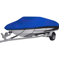 vidaXL Κάλυμμα Σκάφους Γκρι 410x110x40 εκ. 93228
