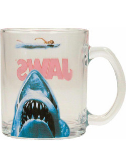 Jaws transparent mug
