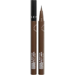 Sephora Shake & Sketch 02 Medium Στυλό Φρυδιών 0.6ml