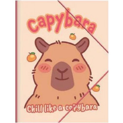 Capybara - Chill like a Capybara Ντοσιέ Λάστιχο Α4