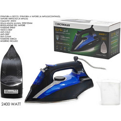Σίδερο Ατμού Dictrolux Ionik 2.4 2400W με Ανοξείδωτη Πλάκα
