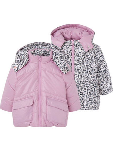 Boboli Reversible technical fabric parka for girl (344191 3970) Κορίτσι Collection FW26-27