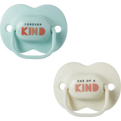 Tommee Tippee Anytime Kind Ορθοδοντικές Πιπίλες Σιλικόνης 0-6m Blue Grey 2τμχ