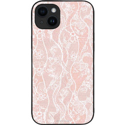 Sonique Diva Series Back Cover Pink Lace (iPhone 14 Plus)