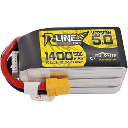 Tattu R-Line 5.0 Μπαταρία 1400mAh 22.2V 150C 6S1P XT60