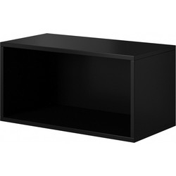 Cama open storage cabinet ROCO RO4 75/37/37 black RO4 CZ