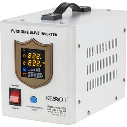 KEMOT PROsinus-500 emergency power supply - a pure sine wave inverter with a 12V charging function, 230V, 500VA/300W