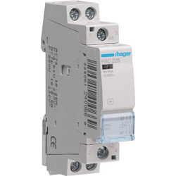 Hager Ρελέ Ράγας Ισχύος 25A 2NO 1M 230V (ESC225)