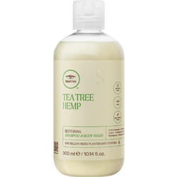 Paul Mitchell Tea Tree Hemp Restoring Σαμπουάν Conditioner & Αφρόλουτρο για Επανόρθωση για Βαμμένα Μαλλιά 300ml