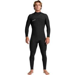 VOLCOM M 4/3MM L/S BZ FULLSUIT WETSUITS - A9532208-BLK BLACK