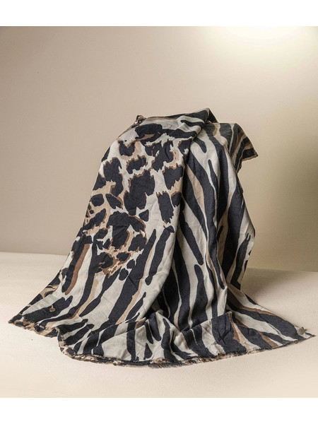Πασμίνα Sc402 Beige leopard Beige leopard