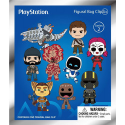 Playstation - Series 2 Foam Bag Clip Μπρελόκ (Τυχαίο Περιεχόμενο)