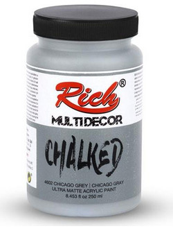 Rich 250ml Χρώμα Κιμωλίας 4602 Chicago Grey