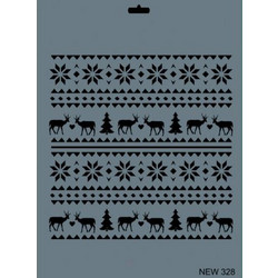 Rich Στένσιλ Christmas 25x35cm 328