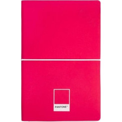 ΣΗΜΕΙΩΜΑΤΑΡΙΟ 13Χ20 ΜΕ ΛΑΣΤΙΧΟ, 192ΣΕΛ. ΧΡΩΜΑ RETHINK PINK PANTONE