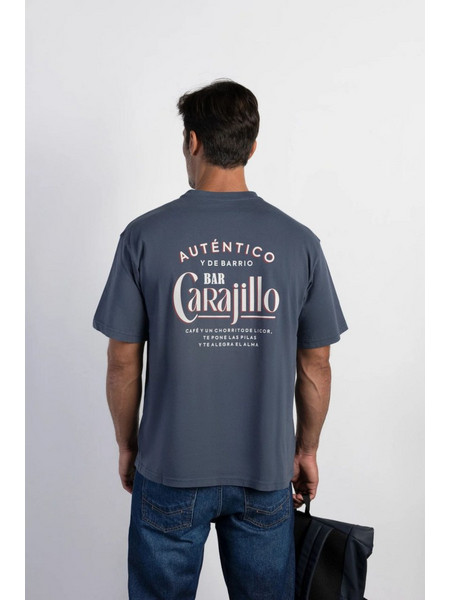 Boston Μπλουζα κ/μ Carajillo 35-83014 - μπλε σκουρ