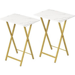 Hoobro Βοηθητικό Τραπεζάκι Σαλονιού 2τμχ 48x36x65.5cm EDM25BZ01