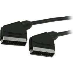 Καλώδιο MediaRange SCART/SCART 3.0M Black (MRCS107)