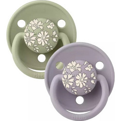 BIBS x Liberty de Lux Πιπίλες Σιλικόνης 0-36m Capel Sage 2τμχ