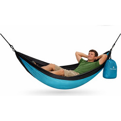 Αιώρα Camping 140x260 με Θήκη Μπλε/Μαύρο Ferrino