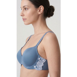 Sassa Push Up Σουτιέν Με Ενίσχυση & Μπανέλα Spacer Flexicup Lace Blue Nightfall - Blue Nightfall