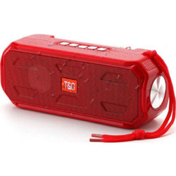 T&G TG-280 Ηχείο Bluetooth 5W με Ραδιόφωνο Κόκκινο