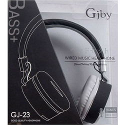 Gjby GJ-23 Ενσύρματα & Ασύρματα Ακουστικά On Ear Μαύρα