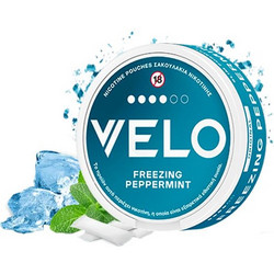 Velo Nicotine Pouches Freezing Peppermint 10mg