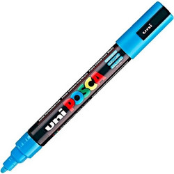 ΜΑΡΚΑΔΟΡΟΣ ΖΩΓΡΑΦΙΚΗΣ UNI POSCA PC-5M 1.8-2.5mm ΓΑΛΑΖΙΟ