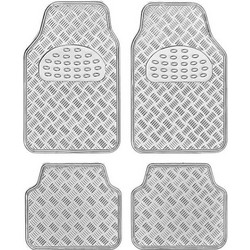 Πατάκια αυτοκινήτου - Celebrity Car - 016 - 4pcs - 122292 - Silver