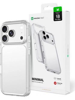 AMAZINGTHING Minimal Drop Proof Case 3 Lens Θήκη Clear (iPhone 18 Pro Max)