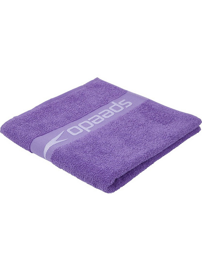 Speedo Border Towel 09057-D723 Πετσέτα Κολυμβητηρίου Βαμβακερή Μωβ 140x70cm