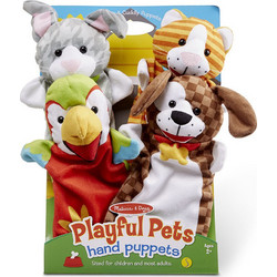 Melissa & Doug Σετ Γαντόκουκλες Ζωάκια
