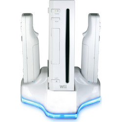 Speedlink SL-3405-SWT Βάσεις Φόρτισης Χειριστηρίων για Wii