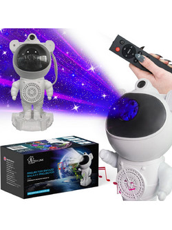 Extralink PROJEKTOR-GWIAZD-05 Παιδικό Φωτιστικό Projector με Προβολή Αστεριών Μαύρο