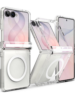Ringke Fusion Flap Magnetic MagSafe Θήκη Clear (Galaxy Z Flip 8)