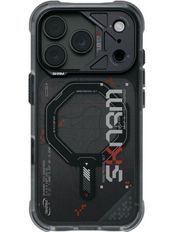 SKINARMA Sonar MagSafe Back Cover Black (iPhone 18 Pro / 17 Pro)