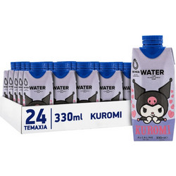 Minoa Kids Pure Water 360 Kuromi 330ml Εμφιαλωμένο Νερό σε Παιδική Χάρτινη Φυσική Συσκευασία 24τμχ