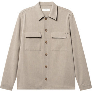 Gabba Togger Push Phin Ανδρικό Πουκάμισο Μακρυμάνικο Overshirt Μπεζ 12358-0806