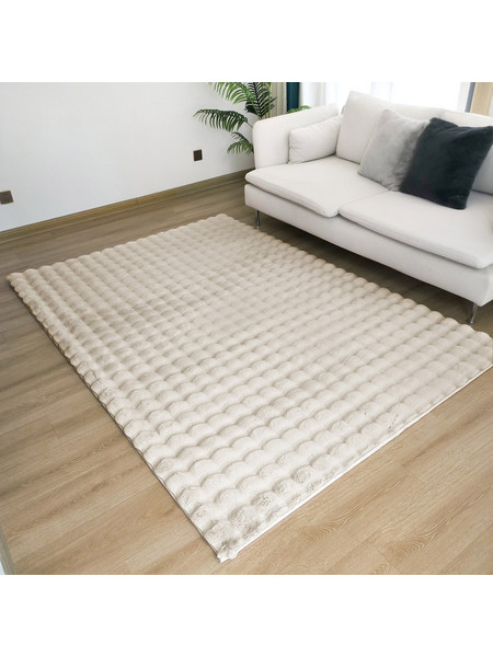 Beauty Home Σετ Κρεβ/ρας 3τμχ Bubble Art 9662 Εκρού