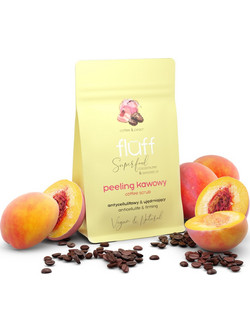 Fluff Coffee & Peach Scrub Σώματος 100gr