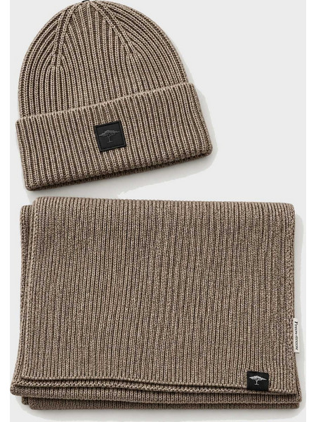 Fynch Hatton Set Κασκόλ& Σκούφος - 1610 0440 864 Taupe