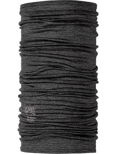 Buff Merino Wool Neckwear Grey 100202.00