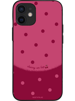 Sonique Delulu Polka Era Series Θήκη Top Cherry (iPhone 12 mini)