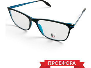 H.I.S HPL451-001 54-16-145 Γυαλιά Οράσεως Μαύρο Ματ