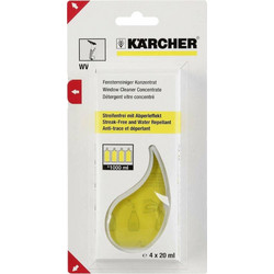 Karcher 6.295-302.0 Καθαριστικό Τζαμιών (Σετ 4Χ20ml)