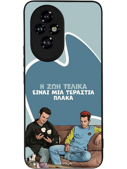 Sonique Greek Cult TV Series Θήκη (Honor 200 5G) με Σχέδιο «Η Ζωή Είναι Πλάκα»