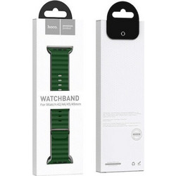 Hoco WA12 Λουράκι Σιλικόνης Green (Apple Watch 38 / 40 / 41mm)