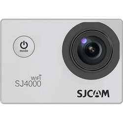 SJCAM SJ4000 Action Camera Full HD με WiFi και Οθόνη 2" Ασημί